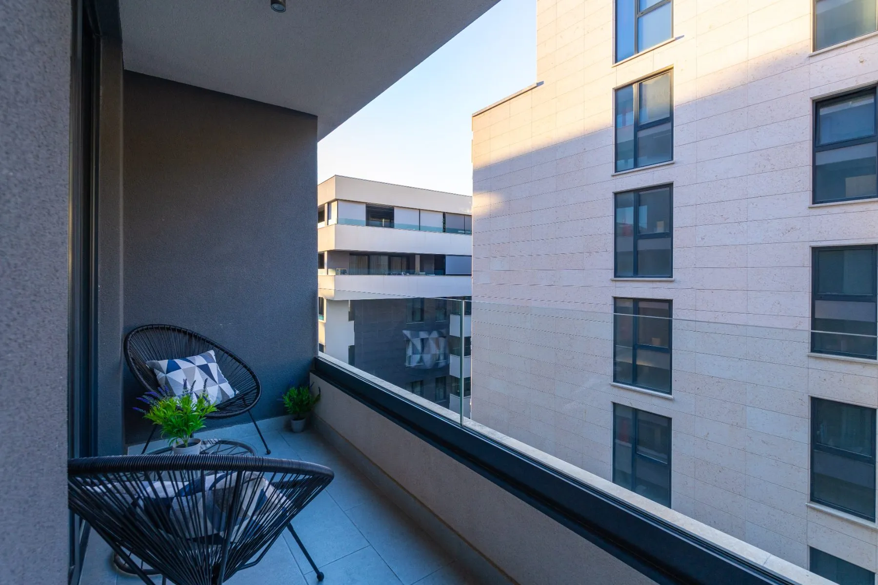 Balcony seating
